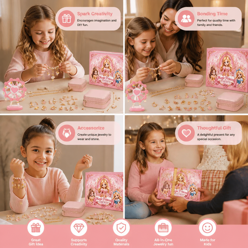 Princess DIY Jewelry & Bracelet Making Advent Calendar