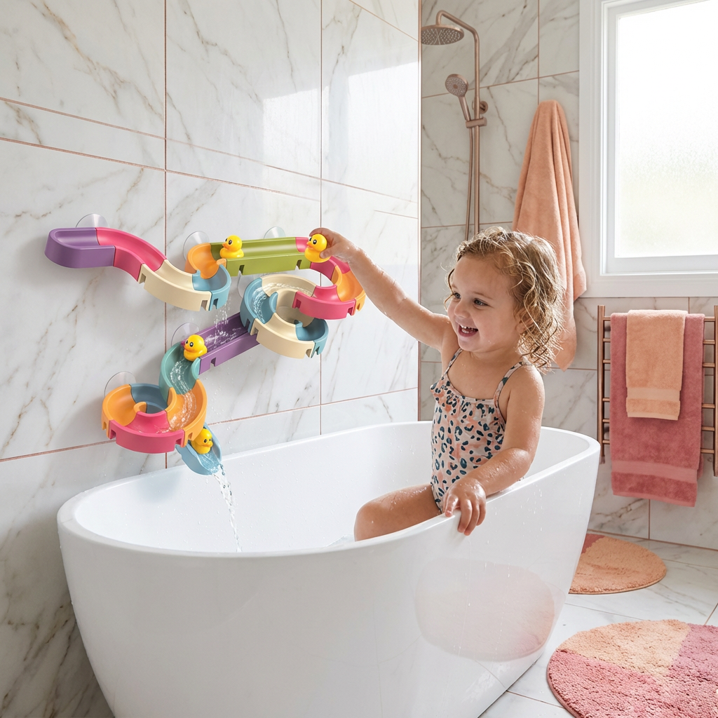Sliding Ducks -  Kids Bathing Toy