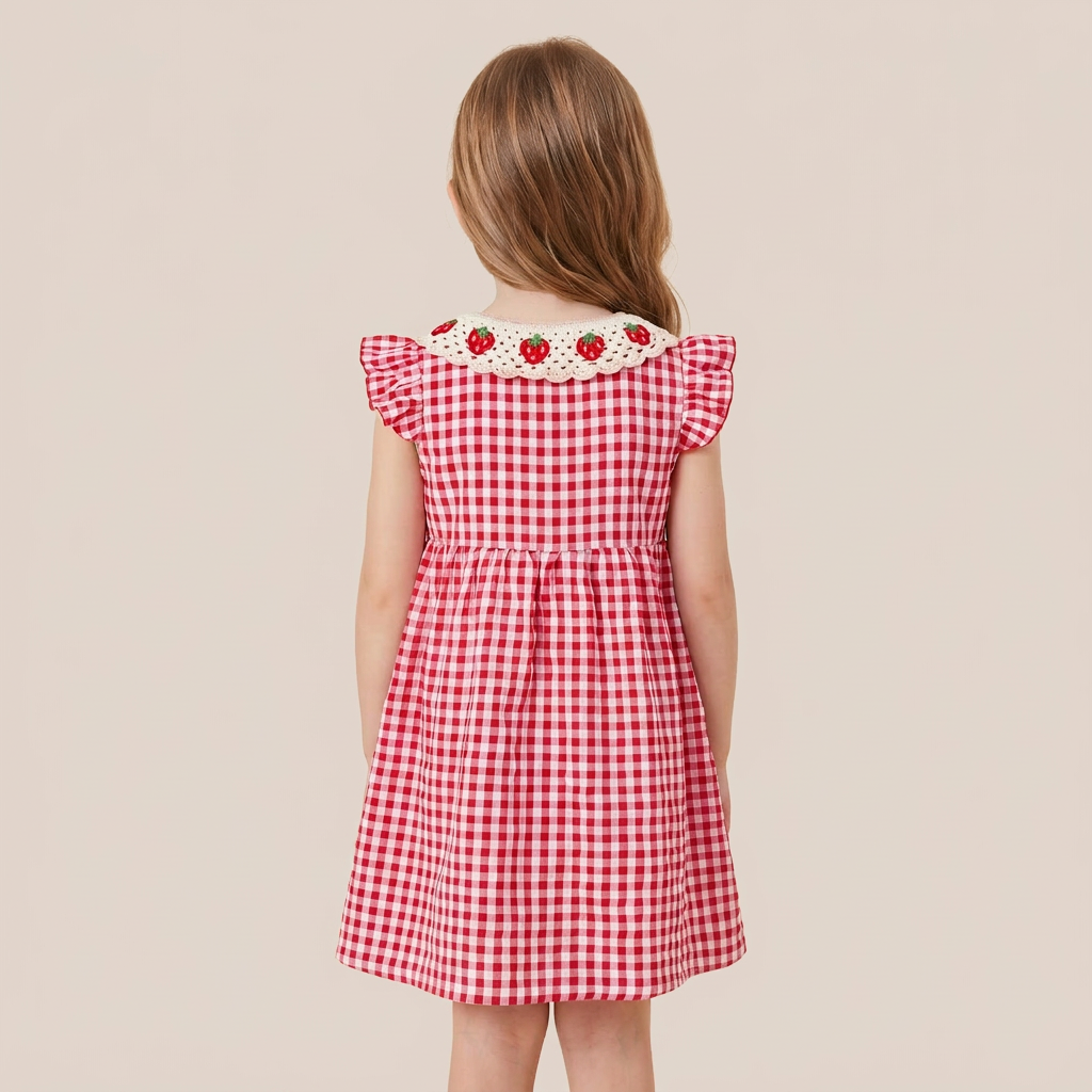 Strawberry Picnic Dress