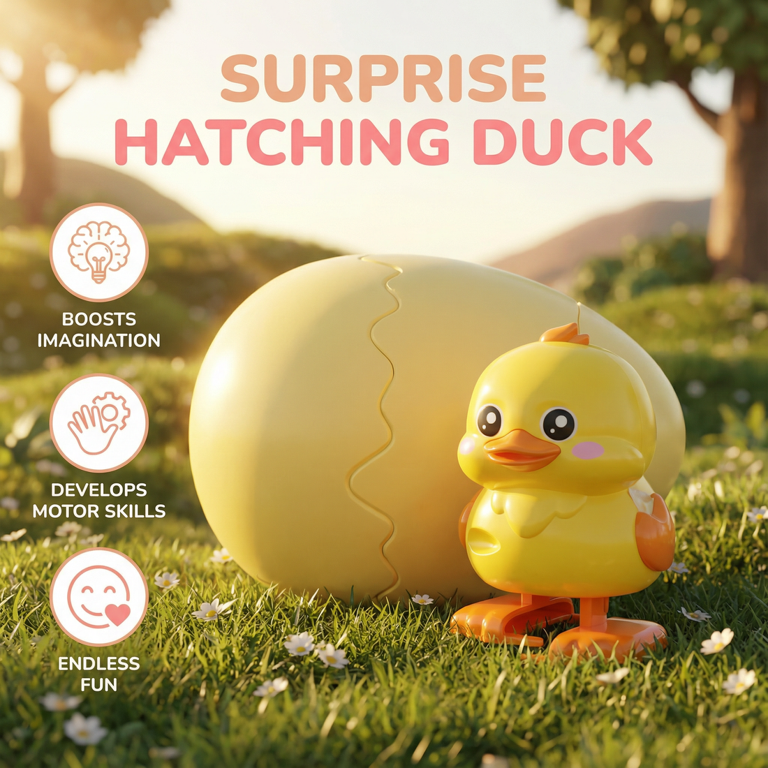 Surprise Egg Hatching Animal Kids Toy